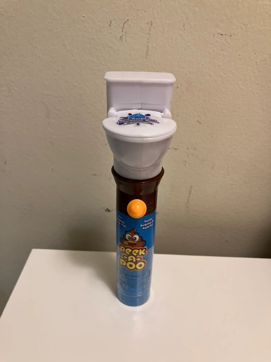 Peek-A-Poo Toilet Candy Toy