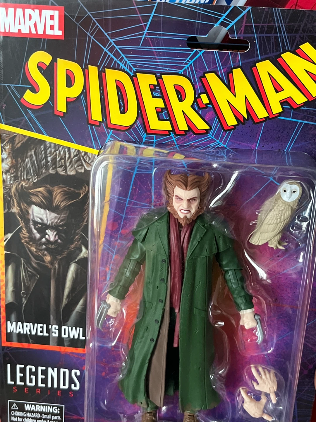 Marvel Legends Spider-Man Marvel's Owl Action Figure