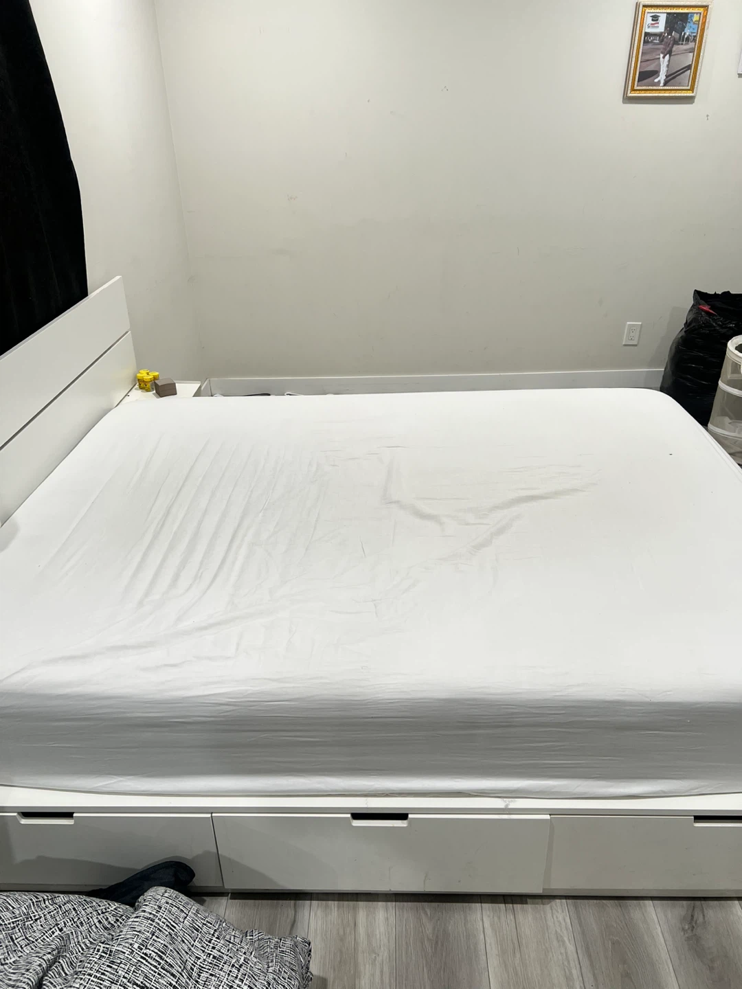 White double mattress with Size Fitted Sheet - photo 3