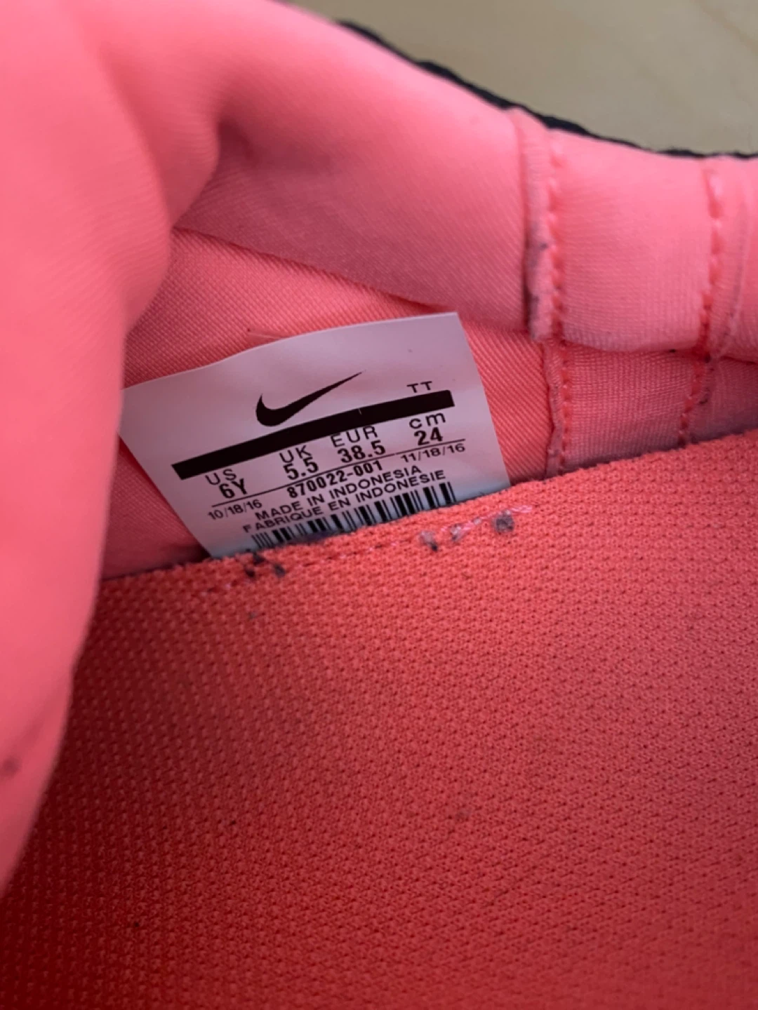 Nike Shoes Black Pink - photo 5