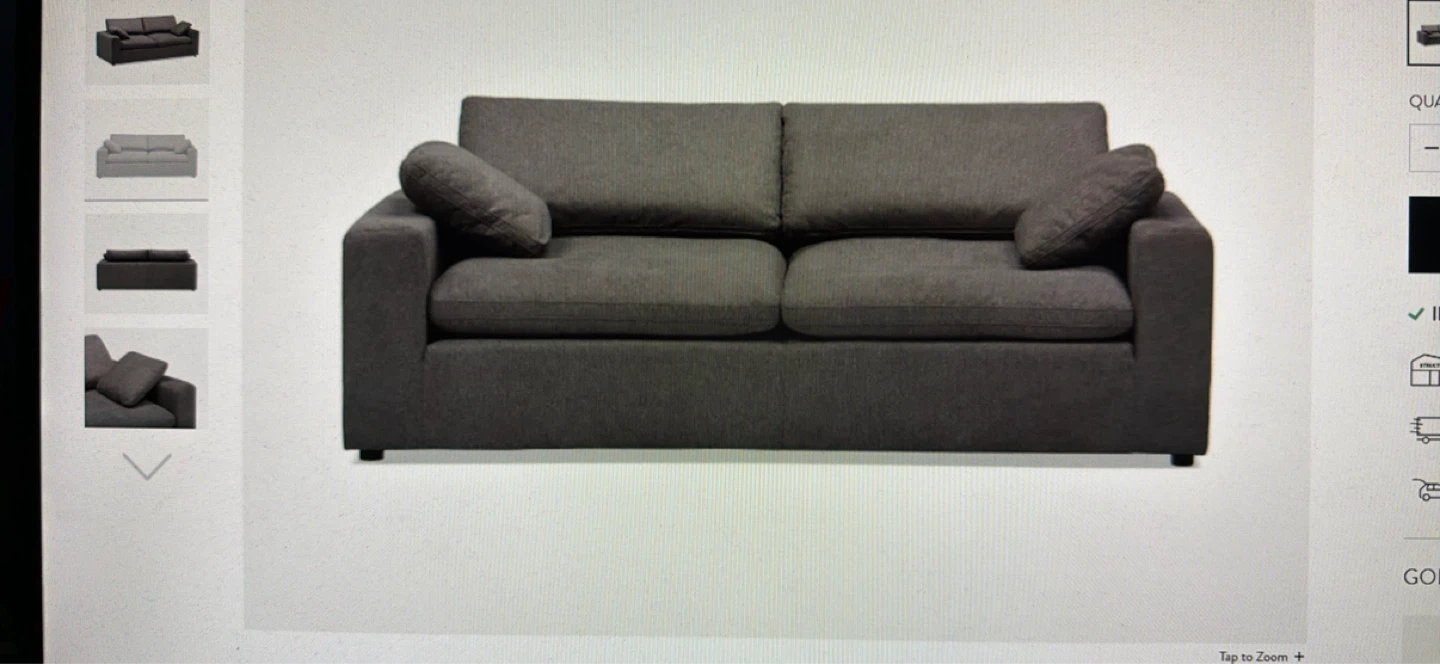 Grey Sofa