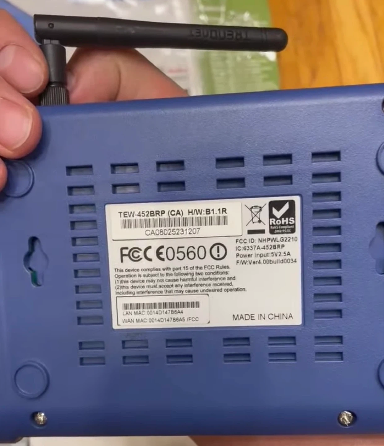 TRENDnet 108Mbps Wireless-G Firewall Router - photo 4