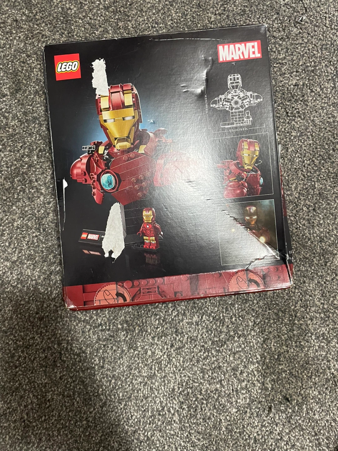 LEGO Marvel Iron Man MK4 Bust Building Set 76327 - photo 2