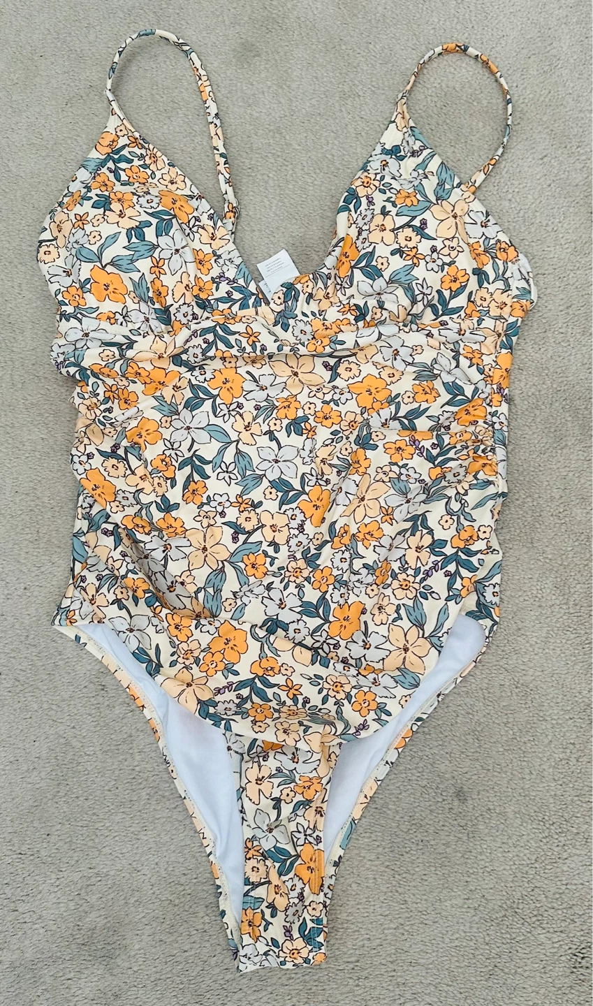 Floral One-Piece Swimsuit
