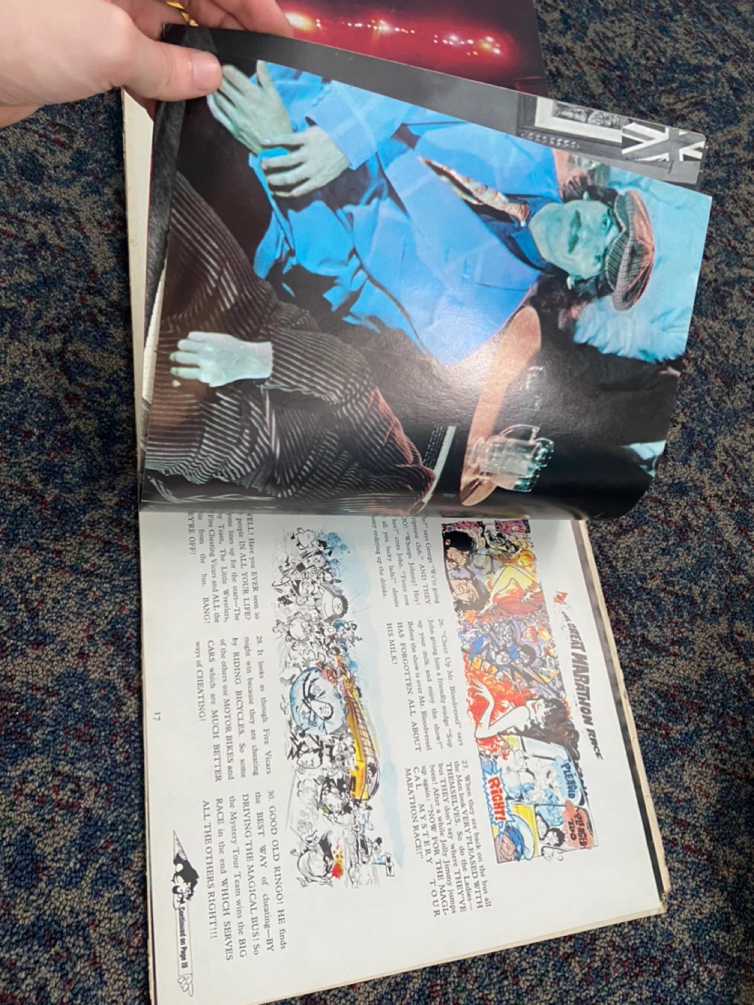 The Beatles Magical Mystery Tour Vinyl Record w/ Book - photo 3