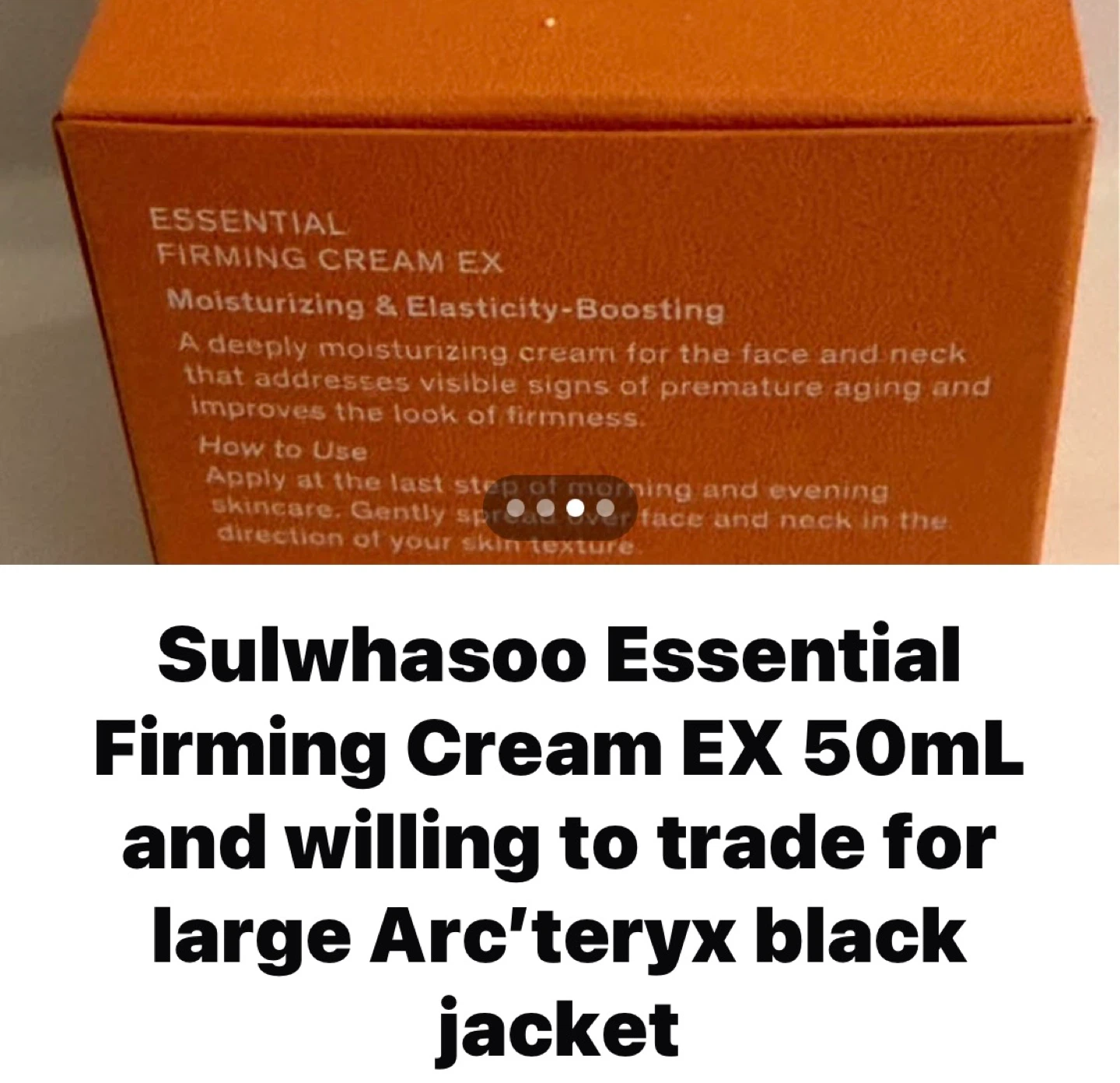 Sulwhasoo Essential Firming Cream EX 50mL - photo 2