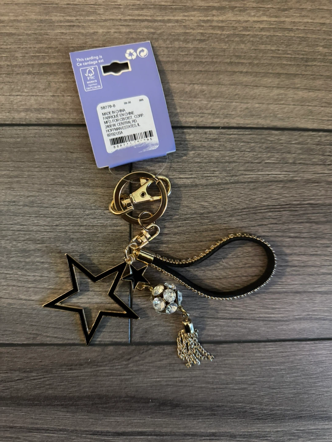 Claire's Star Tassel Keychain - photo 2