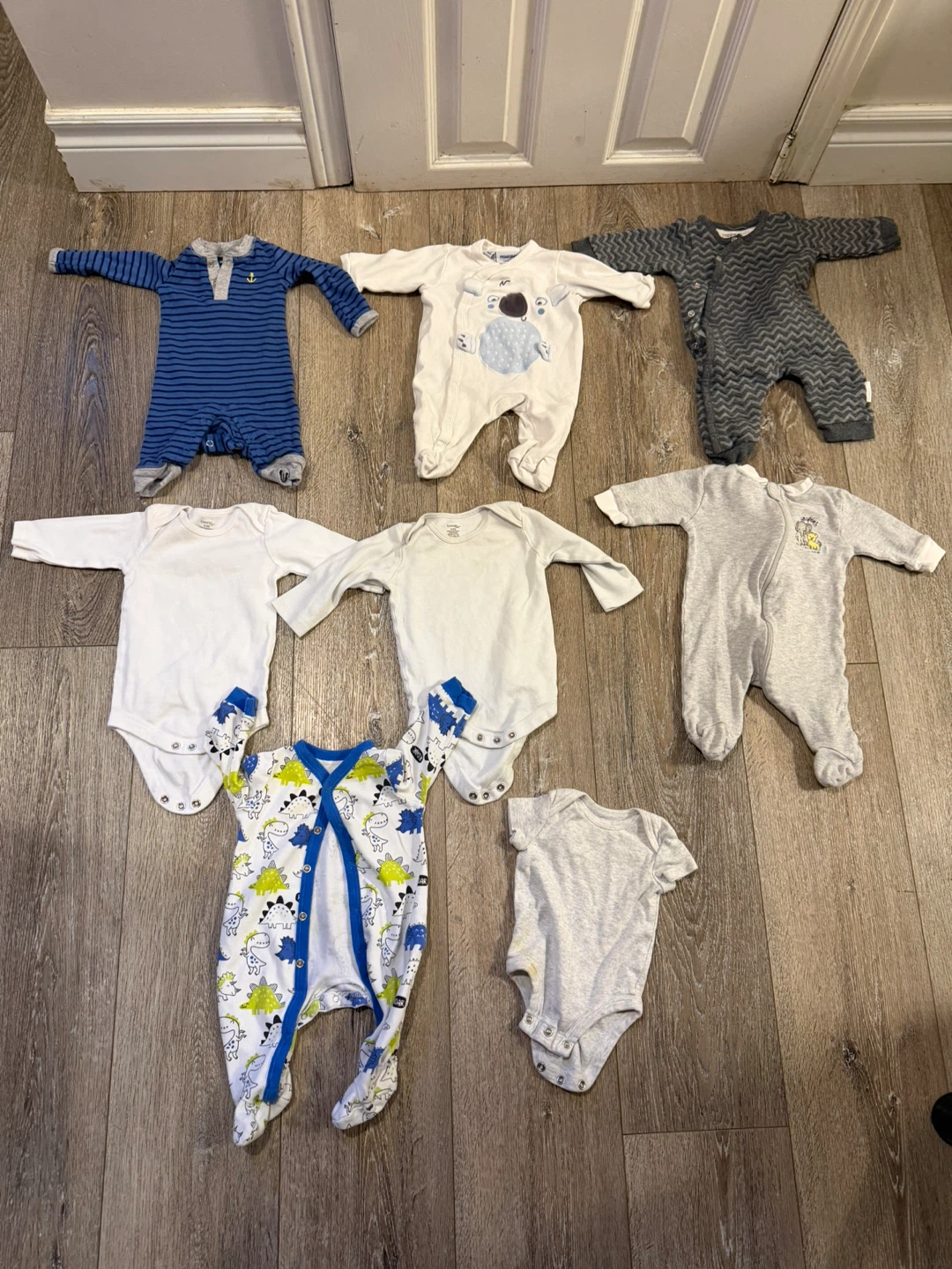 Baby Sleepers and Bodysuits Bundle