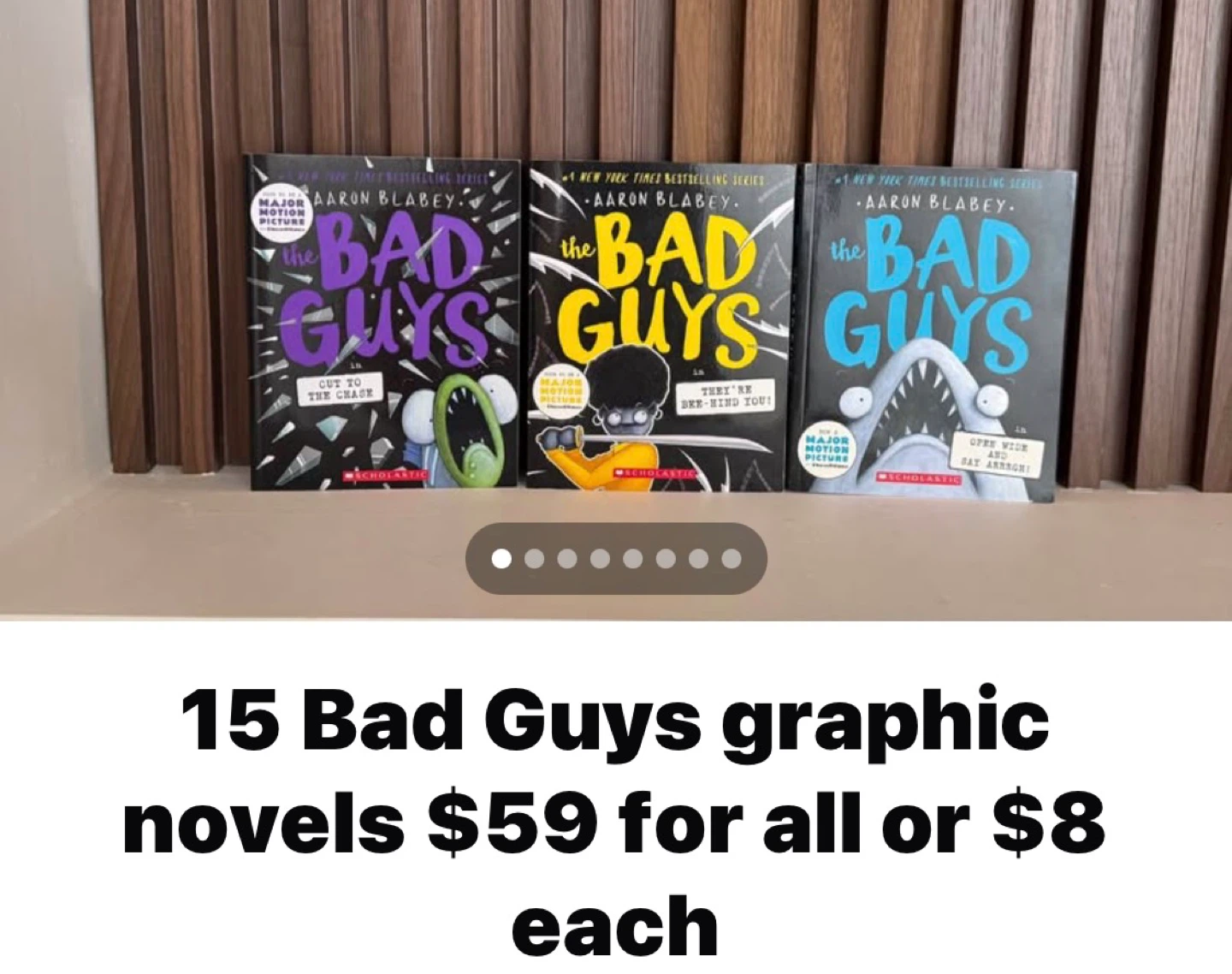 The Bad Guys Graphic Novels by Aaron Blabey