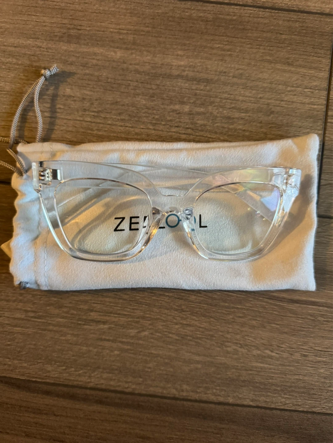 ZEELOOL Clear Cat Eye Glasses - photo 4