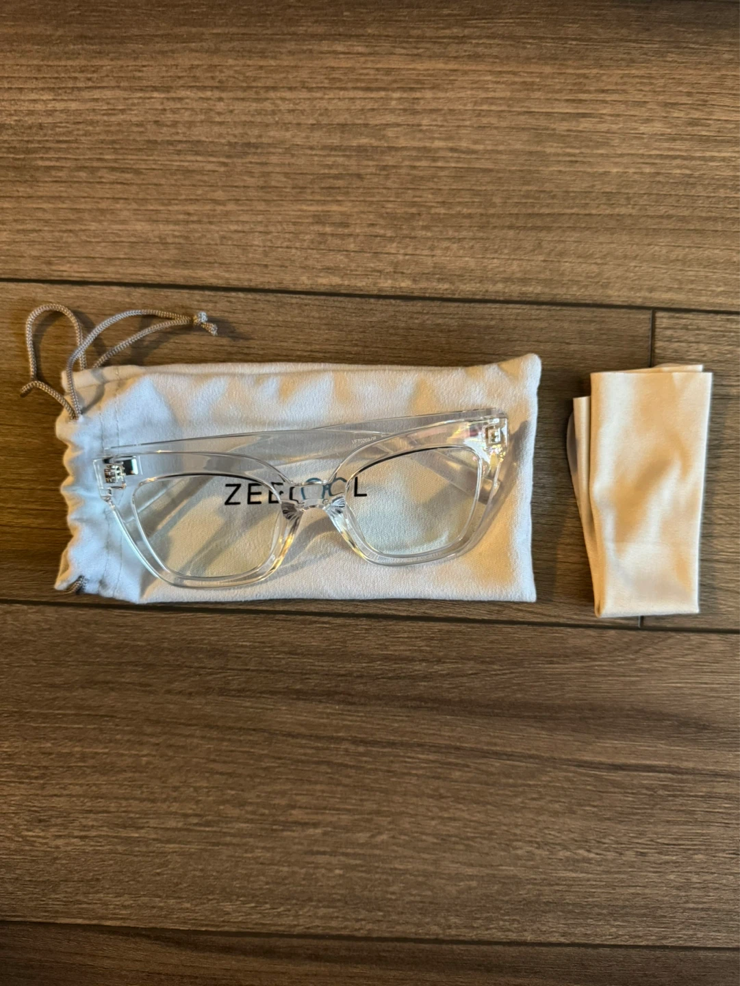 ZEELOOL Clear Cat Eye Glasses - photo 3
