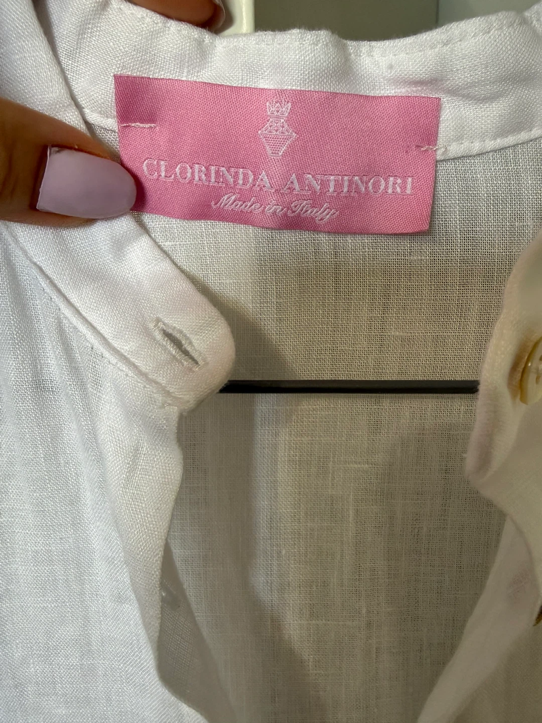 Clorinda Antinori Linen Dress 🌱 - photo 3