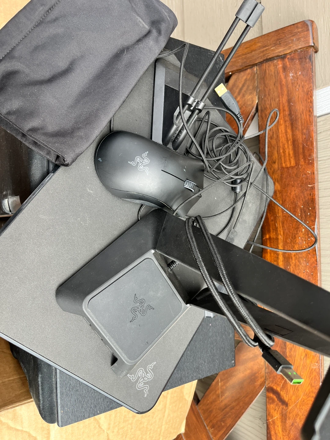 Razer Death, Base Station Chroma, and Mouse Bungee V2