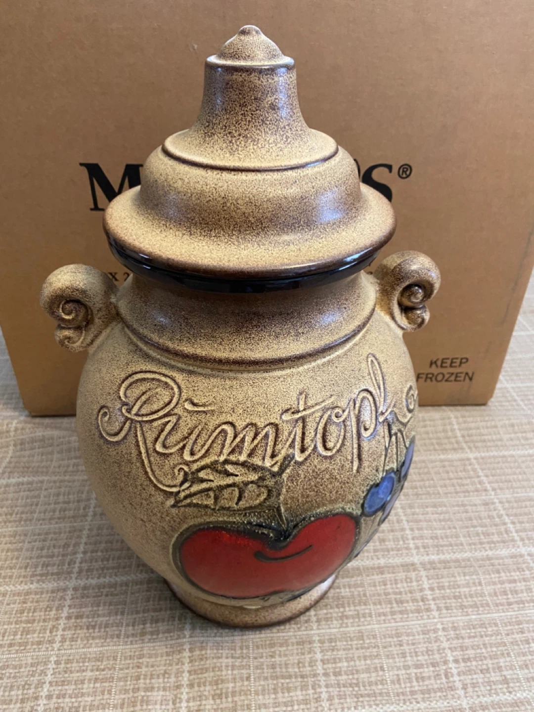 Vintage W. Germany "Rumtopf" Pot