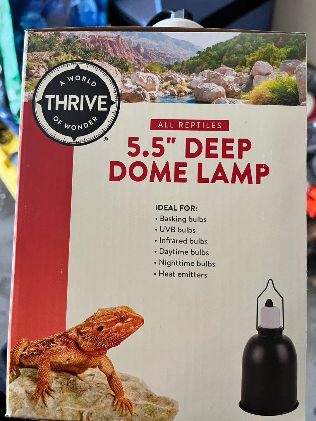 Thrive 5.5" Deep Dome Lamp for Reptiles - photo 2