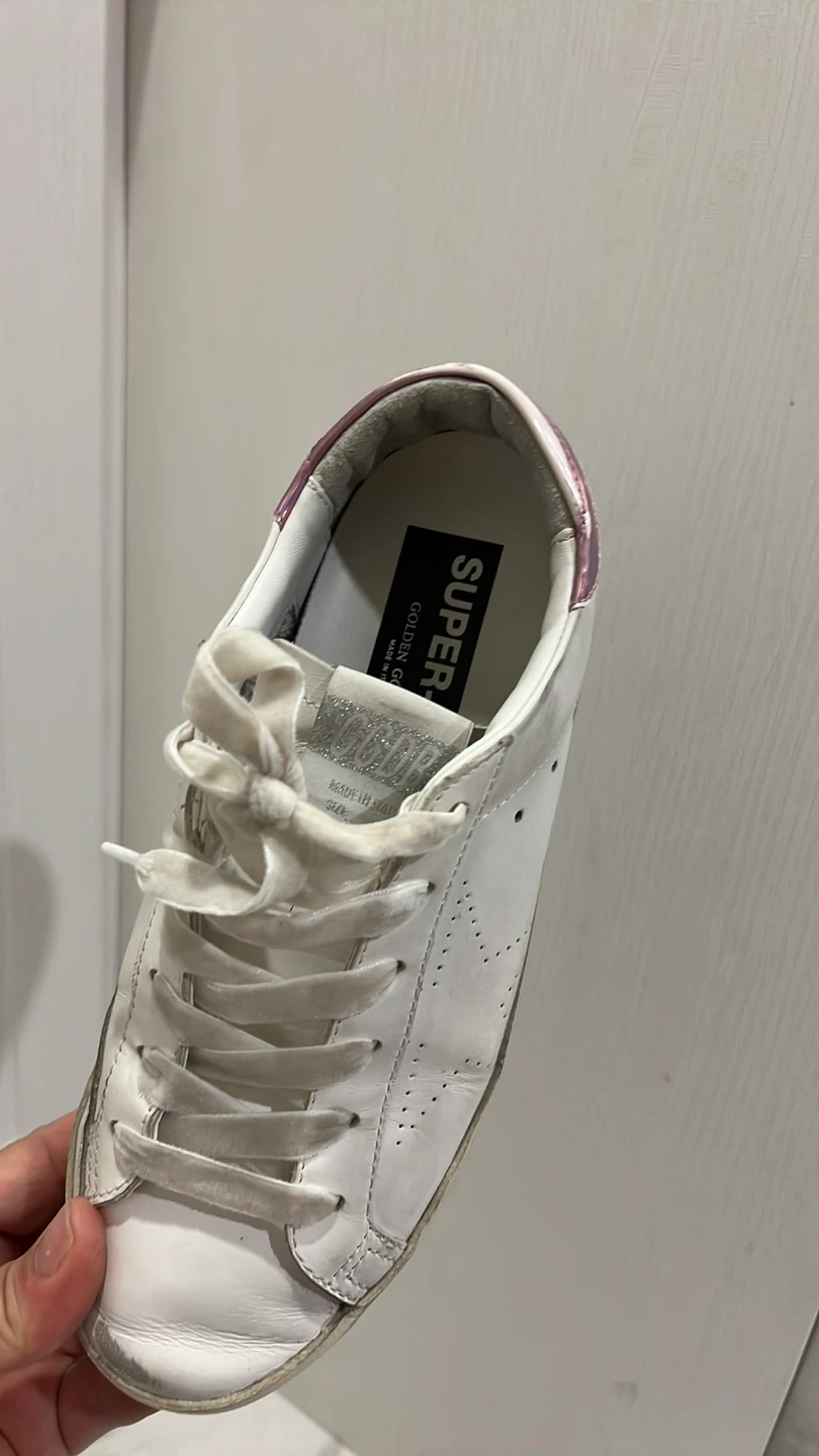 Golden Goose Superstar Sneakers White Pink Size 36 - photo 2