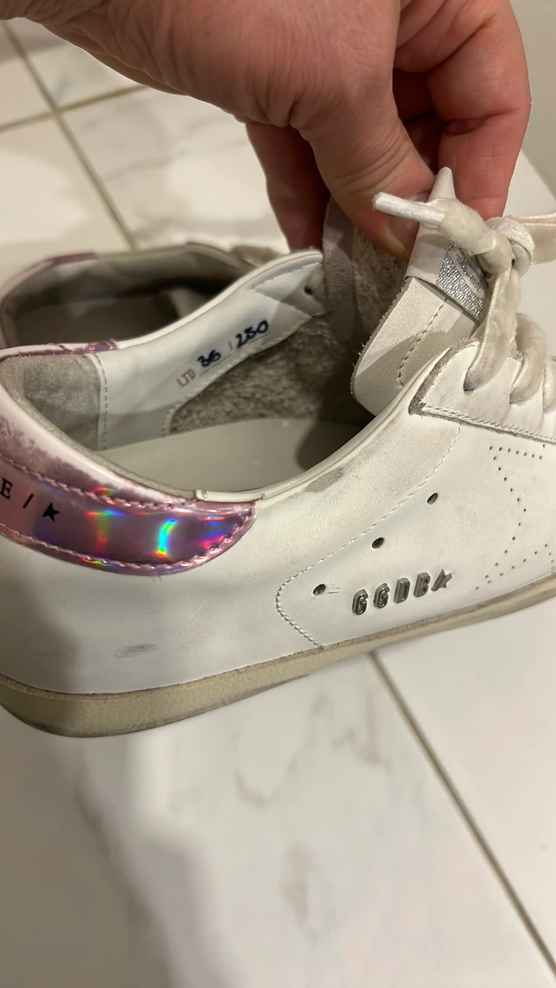 Golden Goose Superstar Sneakers White Pink Size 36 - photo 3