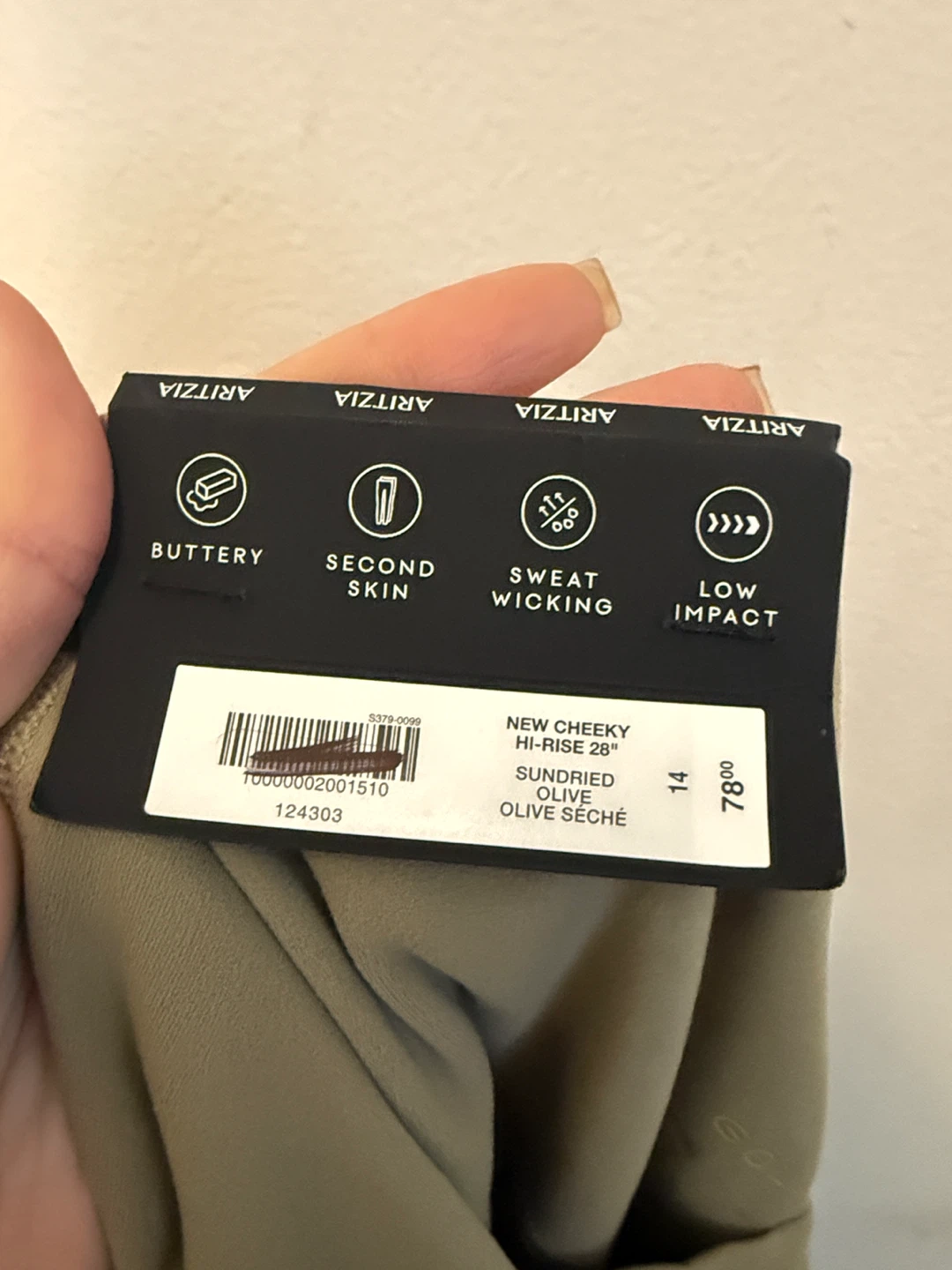 ARITZIA – New Cheeky Hi-Rise Leggings Size 14 - photo 3
