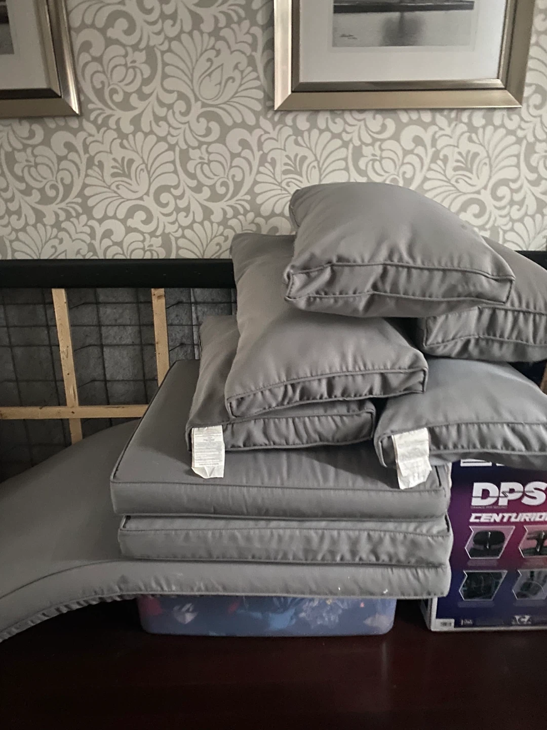 Grey Outdoor Furniture Cushions