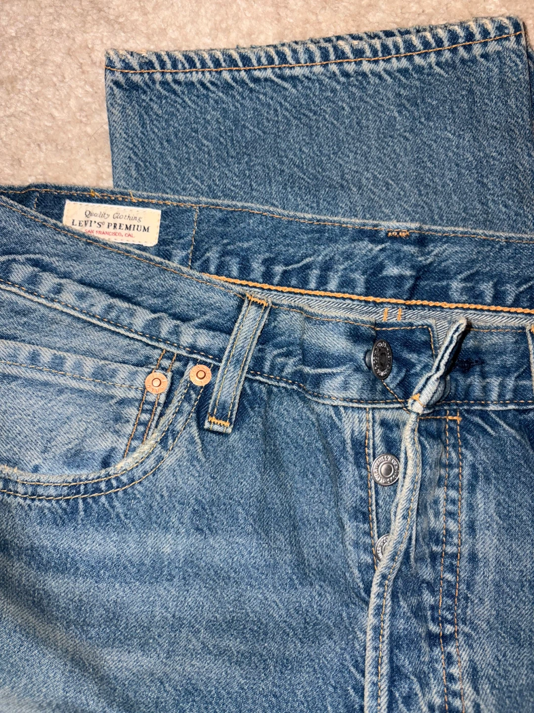 Levi's 501 Premium Jeans W32 L32 - photo 3