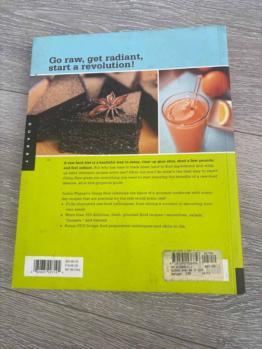 Going Raw Cookbook by Judita Wignall - photo 2