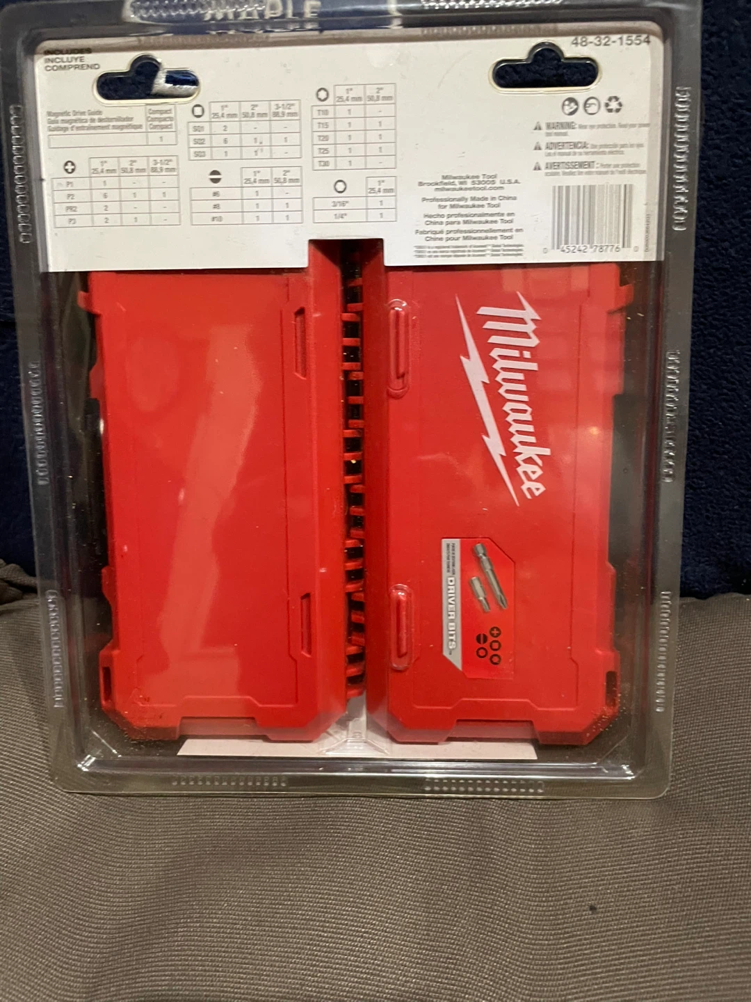 Milwaukee 42-Piece Driver Bit Set with Packout Case - photo 2
