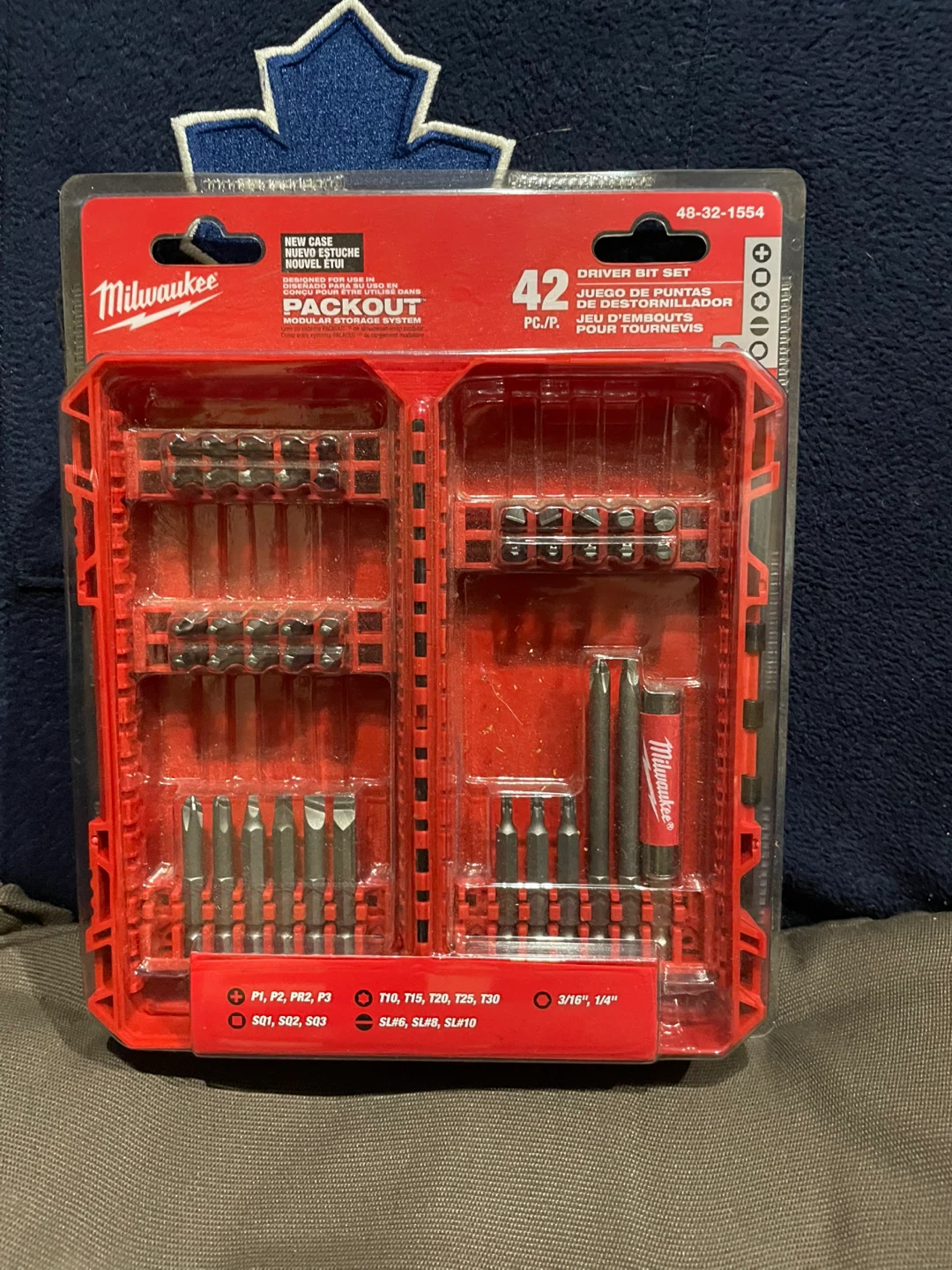 Milwaukee 42-Piece Driver Bit Set with Packout Case