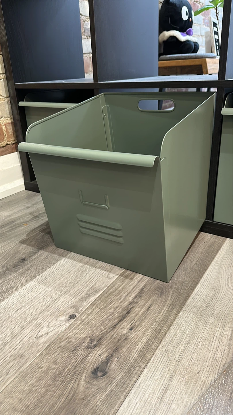 REJSA storage box -Grey Green - 4 available