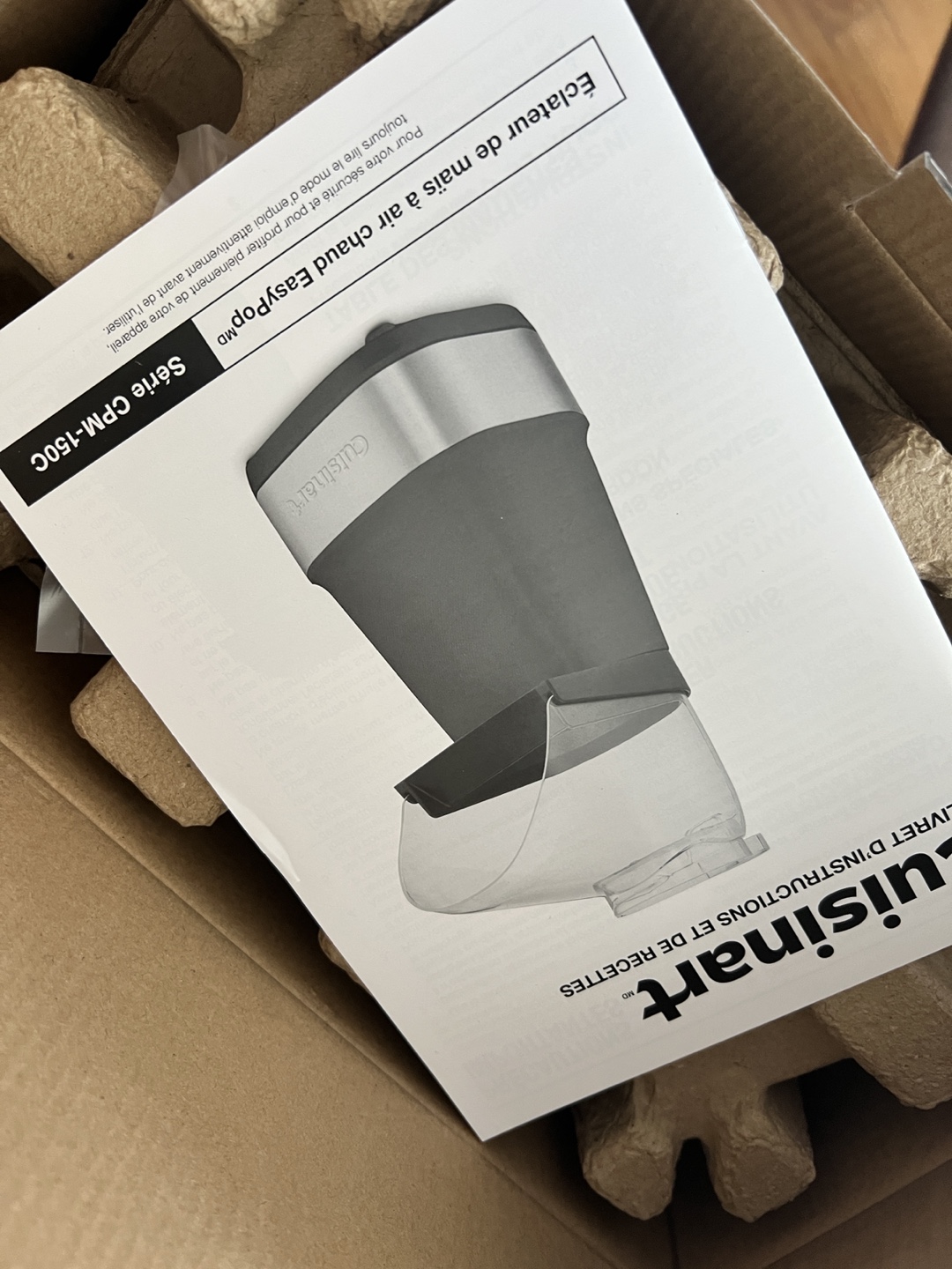 Cuisinart Easy Pop Hot Air Popcorn Maker - photo 2