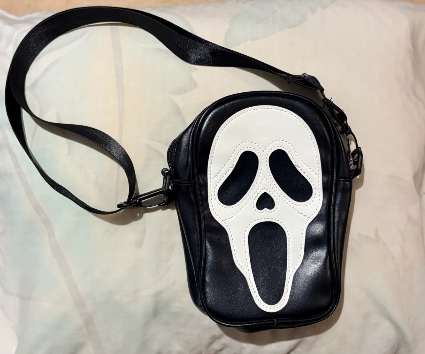 Scream Face Crossbody Bag