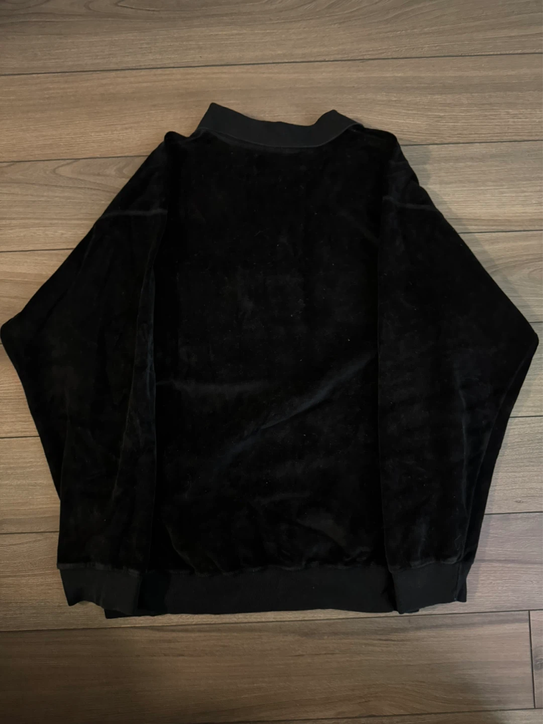Woodward's Black Velour Pullover M/M - photo 3
