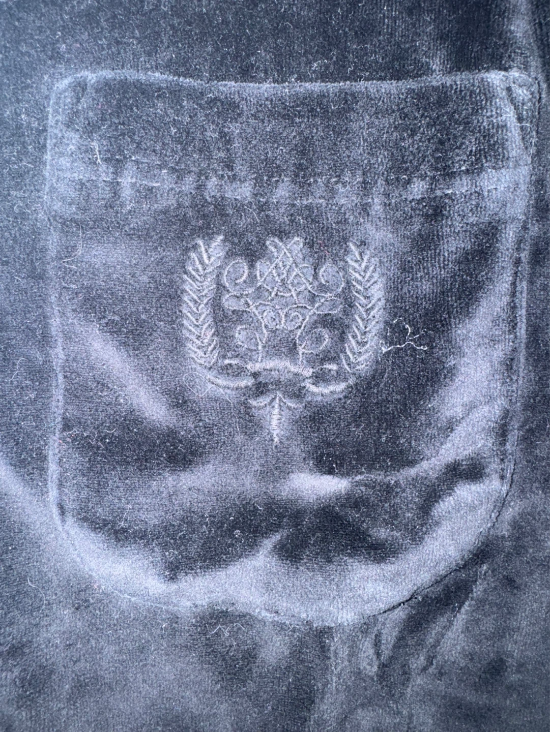 Woodward's Black Velour Pullover M/M - photo 2