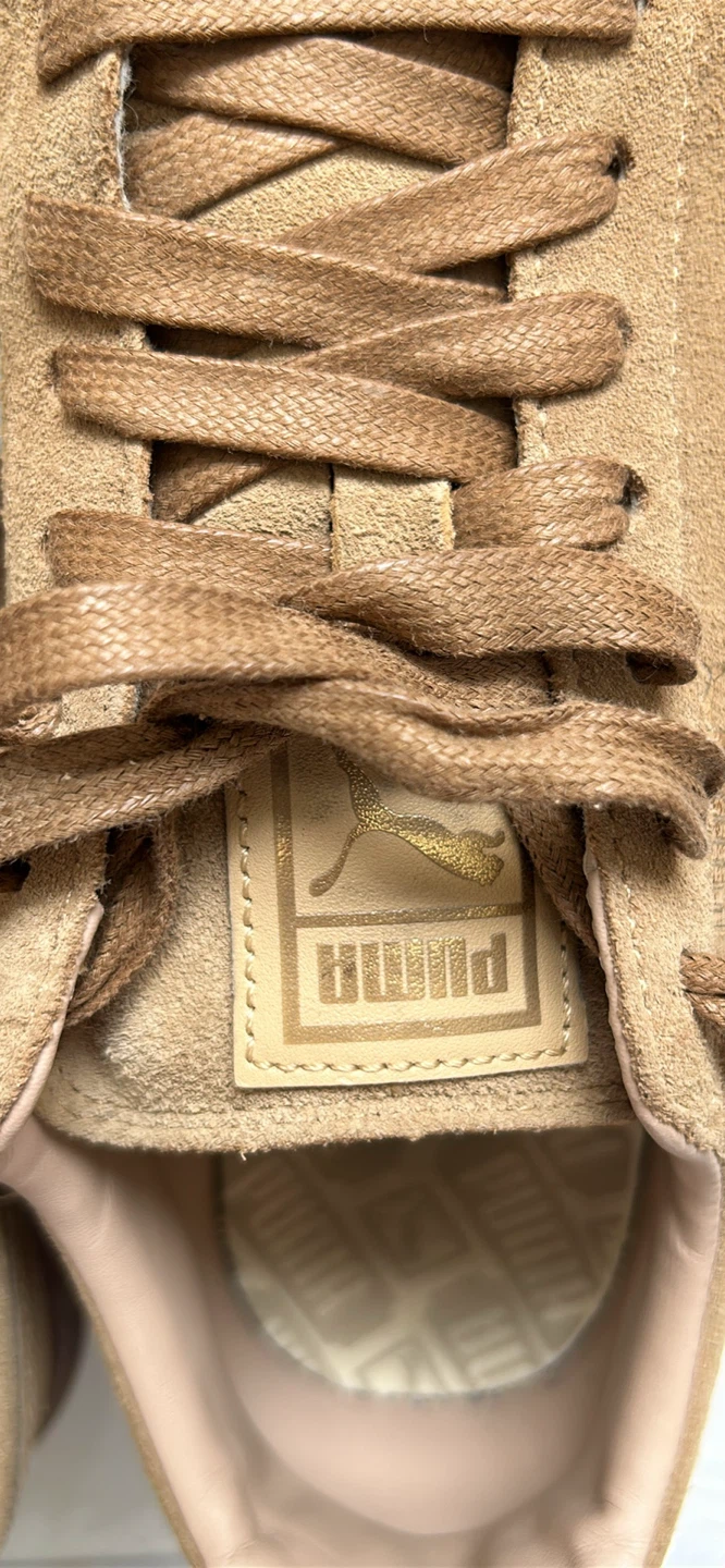 Puma Suede Platform Trainers - Tan/Brown - photo 5