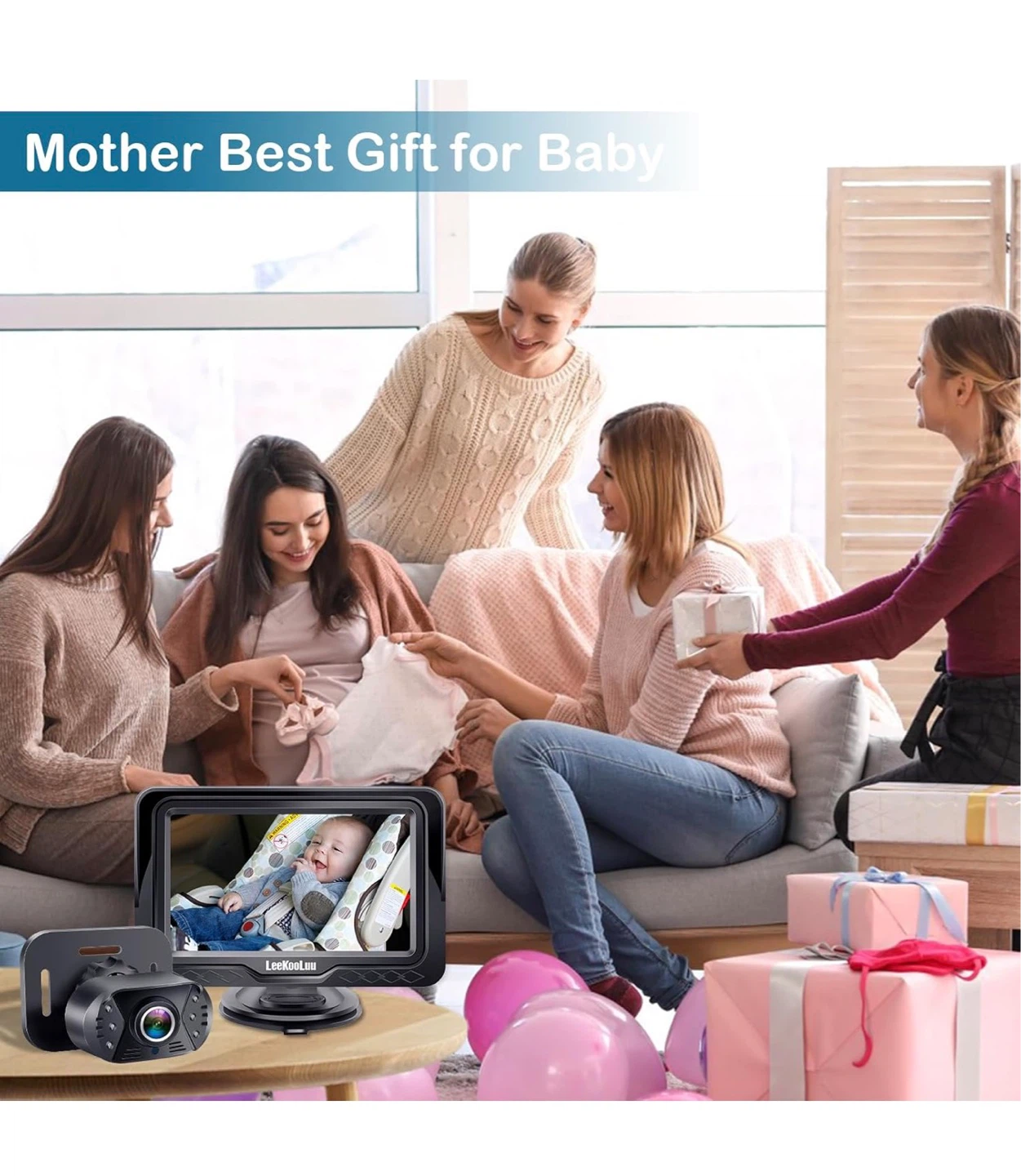 Baby Car Camera with 4.3" Screen B35 - photo 2