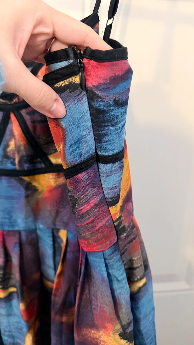 Oil Painting Dress Size S/M - photo 3