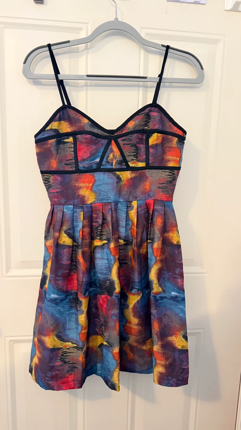Oil Painting Dress Size S/M