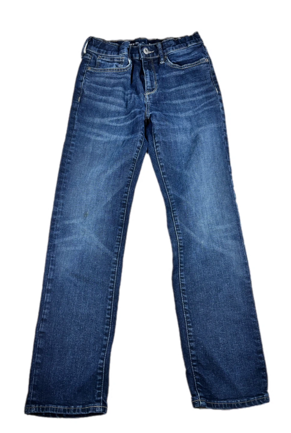 Old Navy Boys Jeans Size 12 Slim Fit Dark Wash Denim