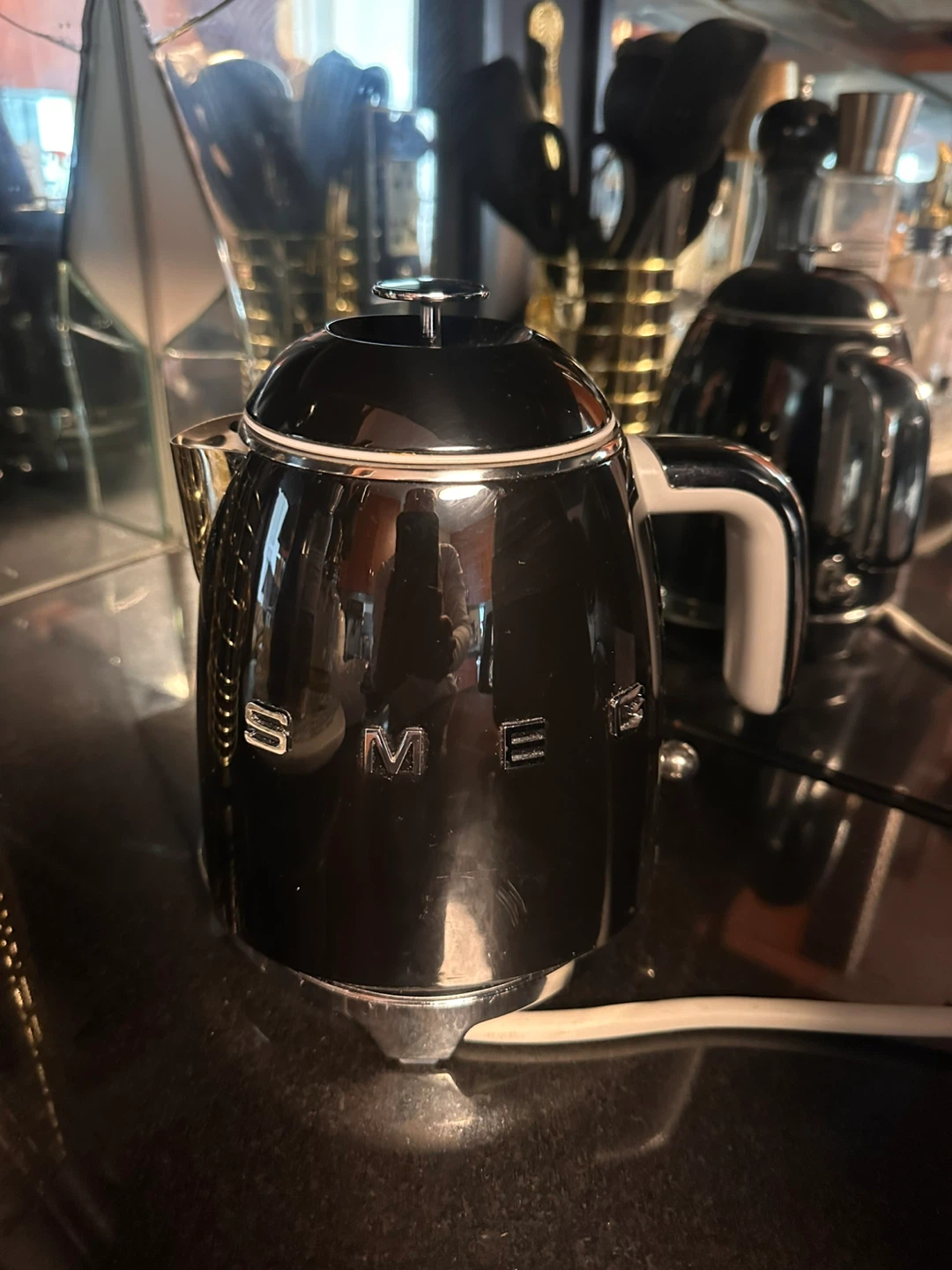 SMEG Black Kettle