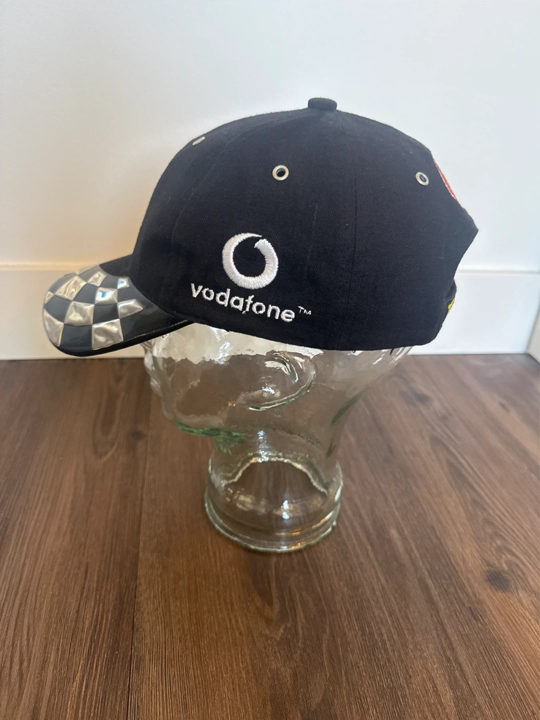 Ferrari Formula 1 Cap - Black with Shell & Vodafone Logos - photo 4
