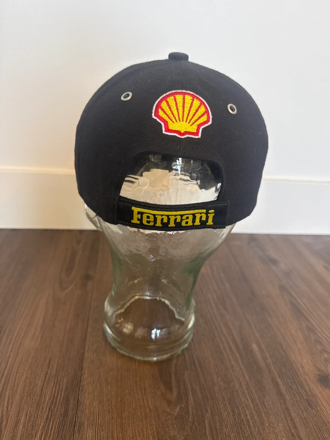 Ferrari Formula 1 Cap - Black with Shell & Vodafone Logos - photo 3