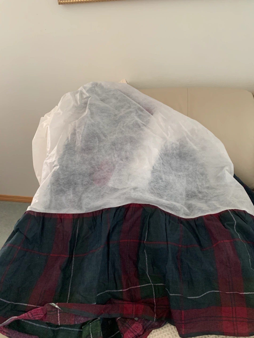 Plaid Christmas Tree Skirt