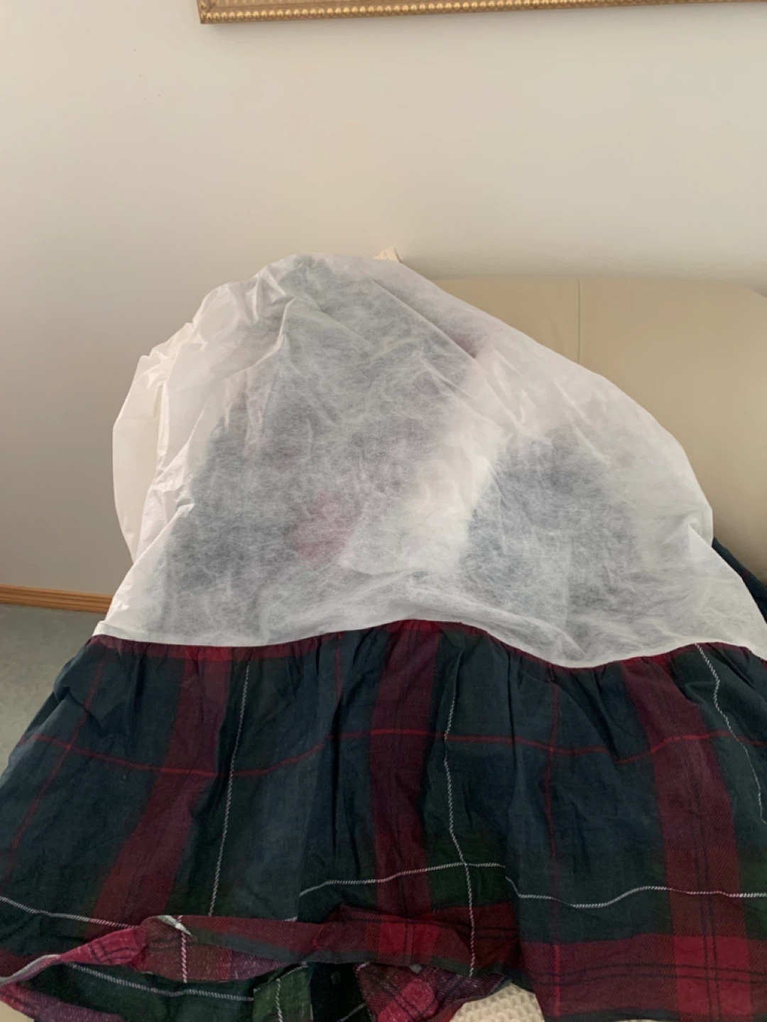 Plaid Christmas Tree Skirt - photo 2