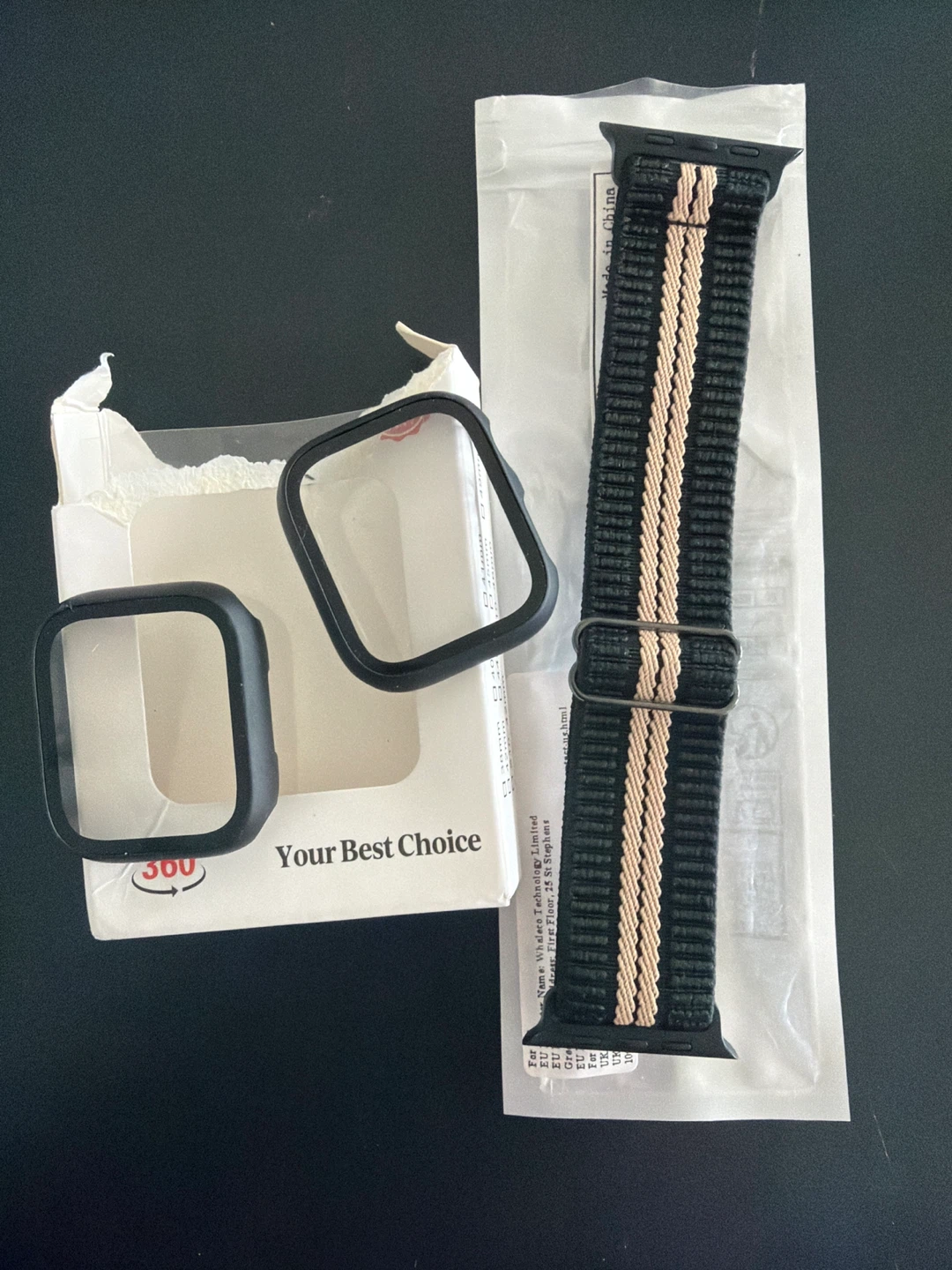 Apple Watch Band with Protective Case