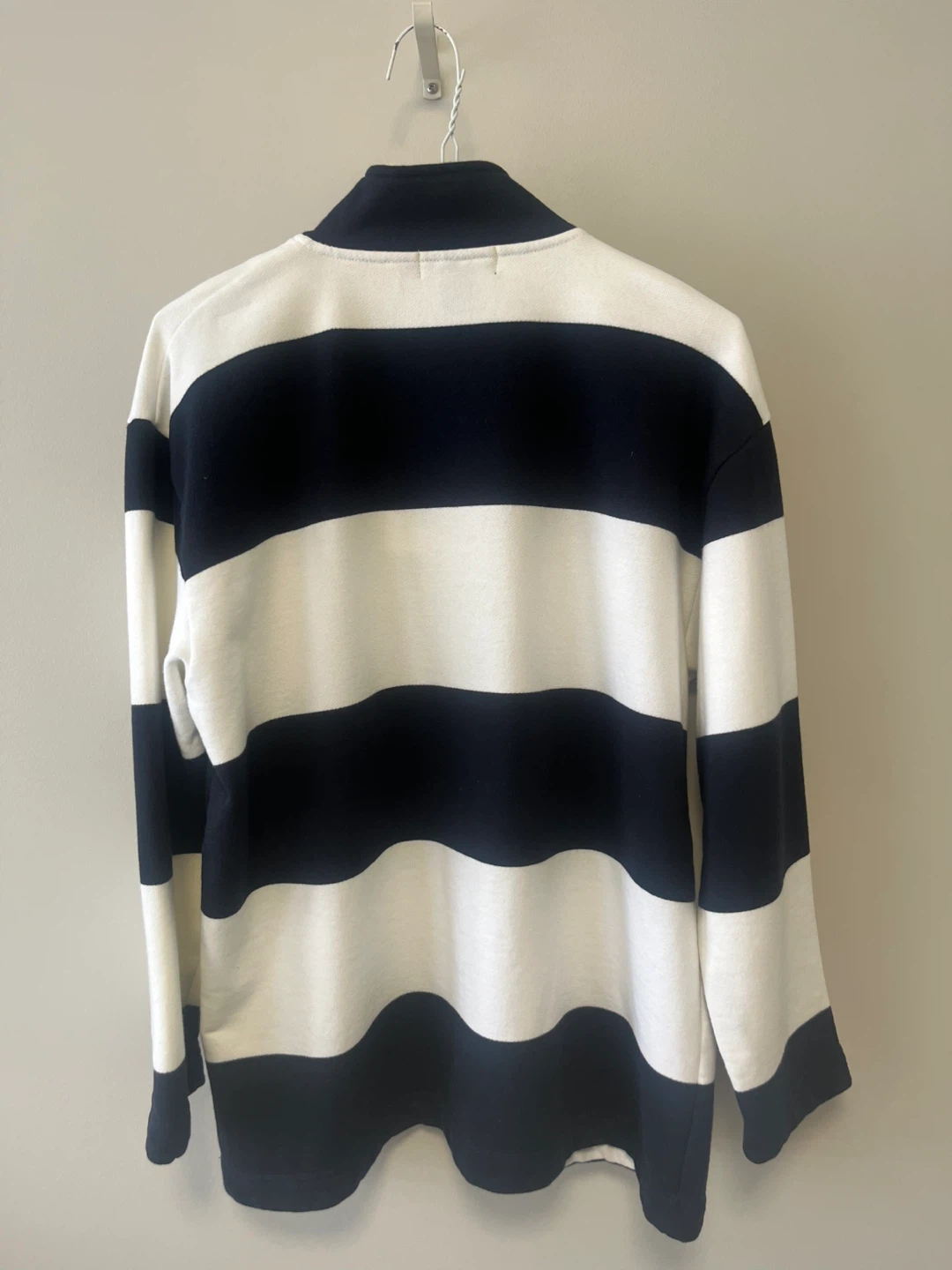 Ralph Lauren Petite Striped 1/4 Zip Sweatshirt - photo 3