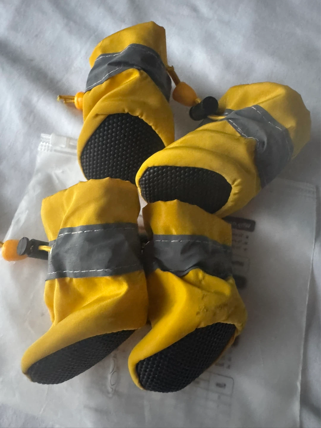 Yellow Dog Boots for Small/Medium Dogs - photo 2