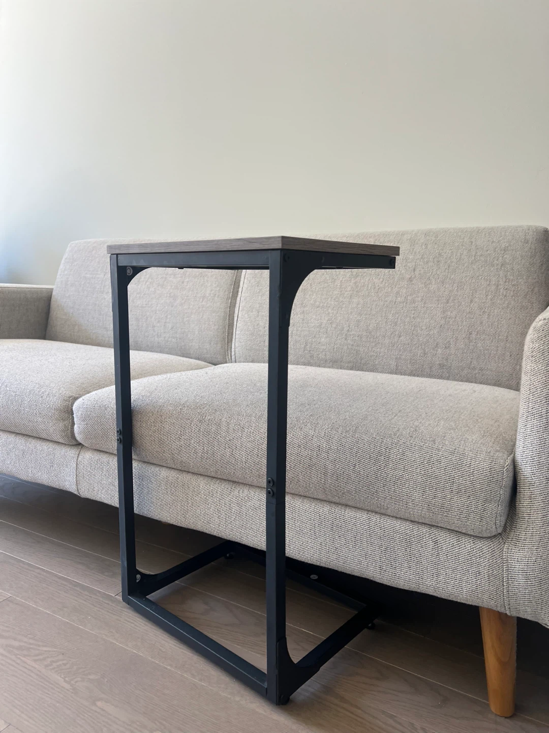 C-Shape Metal Table - photo 2