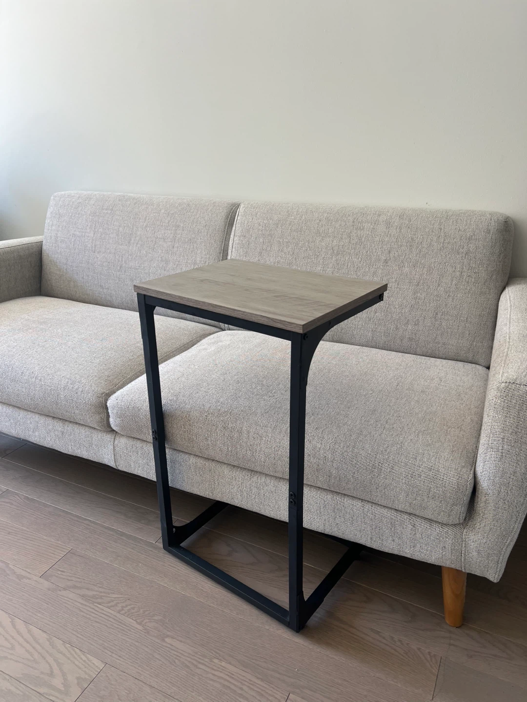 C-Shape Metal Table