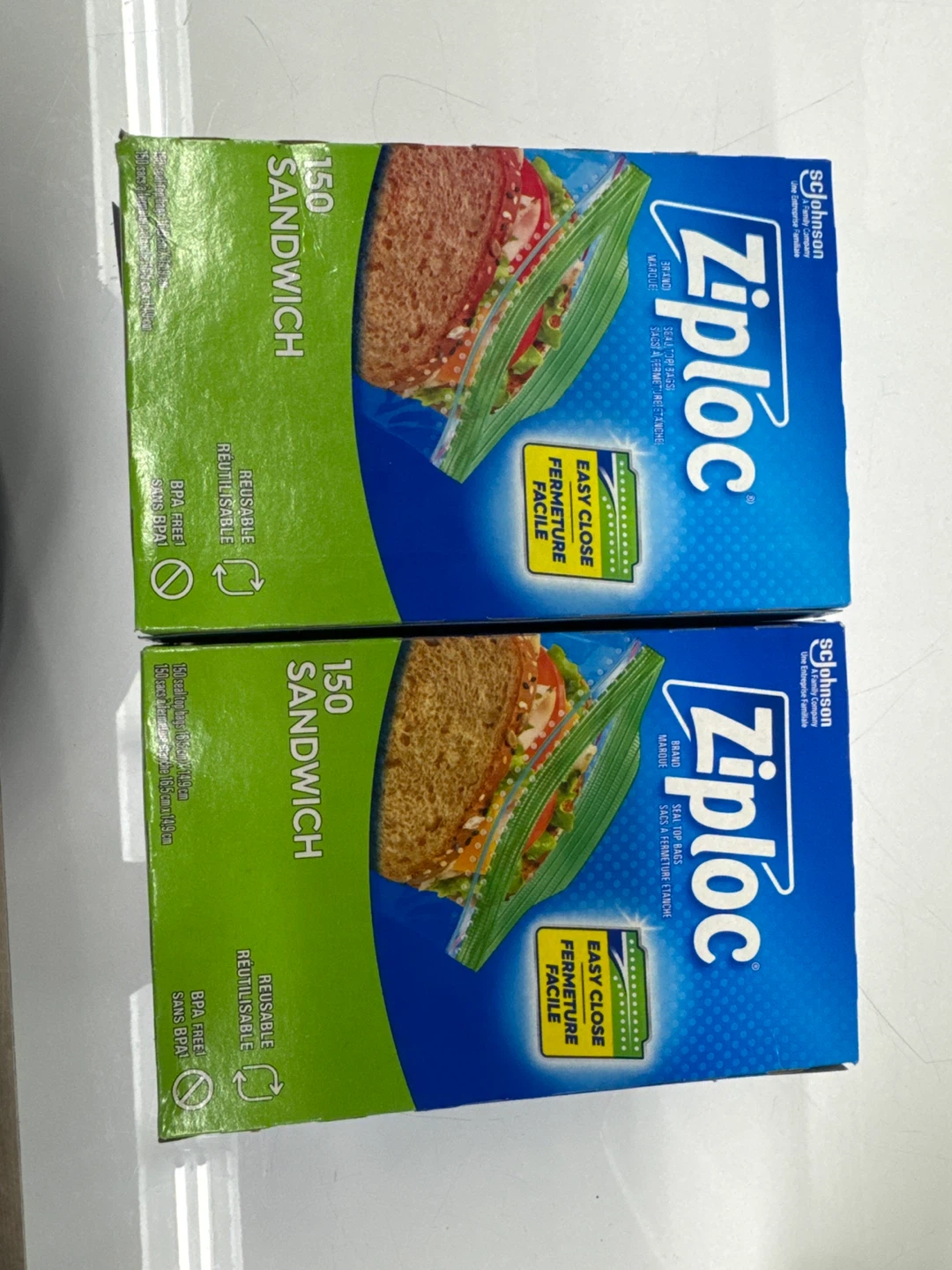 Ziploc 150 Sandwich Bags