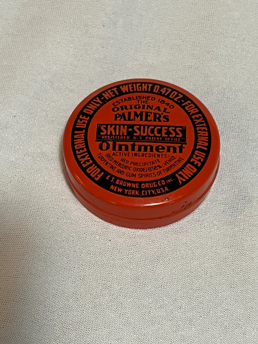 Antique Palmers Ointment Tin