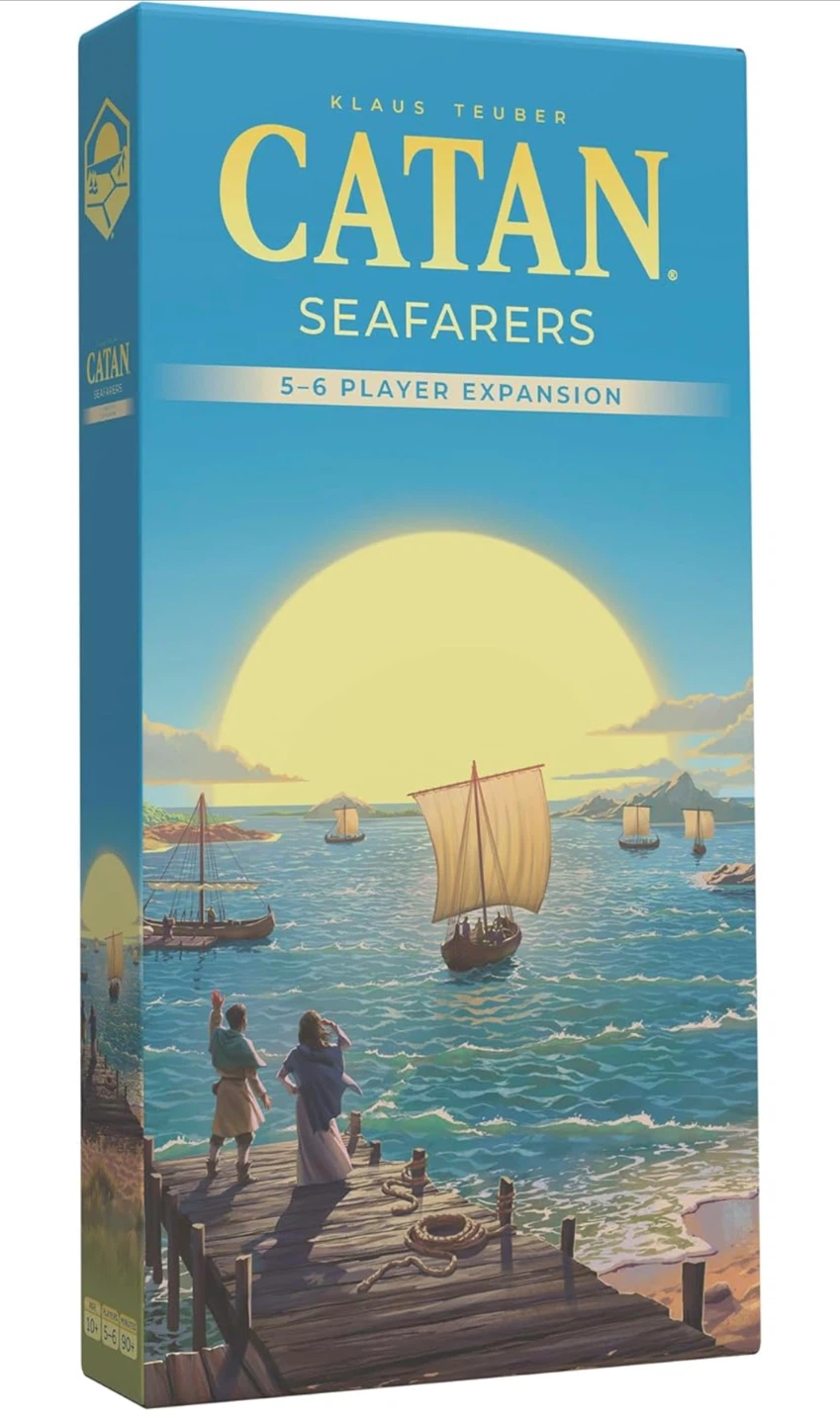 Settlers of Catan Seafarers 5-6 Player Expansion 6th Edition